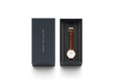 DW Classic Petite St.Mawes dameklokke med brun rem (28mm)