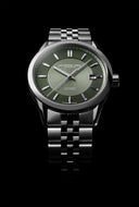 RW Freelancer Automatic herreklokke i stål med grønn skive (38mm)