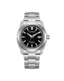 Citizen Eco-Drive Super Titanium herreklokke med sort skive (40 mm)