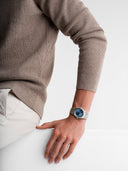 RW A.R.T Men herreklokke i sølvfarget stål (38mm)