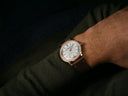 RW Millesime Automatic herreklokke med brun rem (39mm)