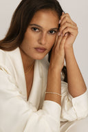 Mockberg x Kenza Zina armbånd i gullfarget stål (small)