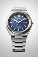 Citizen Supertitan Eco-Drive herreklokke i titan med blå skive (39,5mm)