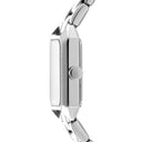 DKNY Signature dameklokke i stål (18x27mm)