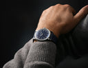 RW Millesime Automatic herreklokke med blå rem (39mm)