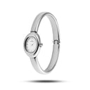 Mockberg Belle Oval Petite Bangle Watch dameklokke i stål (large)