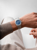 RW A.R.T Men herreklokke i sølvfarget stål (38mm)