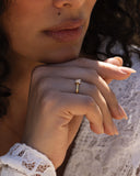 Mockberg Butterfly gullfarget ring (str 60)