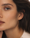 Mockberg Love Gold Studs øredobber i gullfarget stål (small)