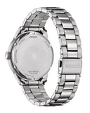 Citizen Elegance herreklokke i stål med sort skive (40,5 mm)