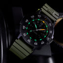 Luminox Navy Seal herreklokke med grønn rem (43mm)