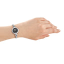 DKNY Half bangle dameklokke i stål (26mm)