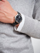 Gant Prestige 415 herreklokke med sort rem (41,5mm)