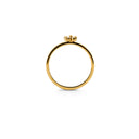 Mockberg Butterfly gullfarget ring (str 50)