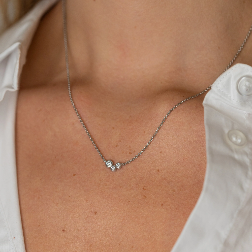 Stardust Necklace Silver