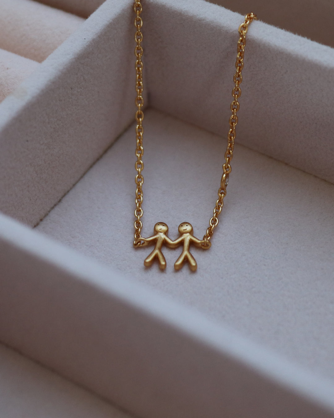 Together My Love Necklace Gold